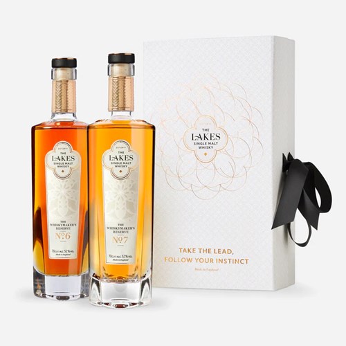 The Lakes Whiskymaker's Reserve Twin Gift Box 2x70cl